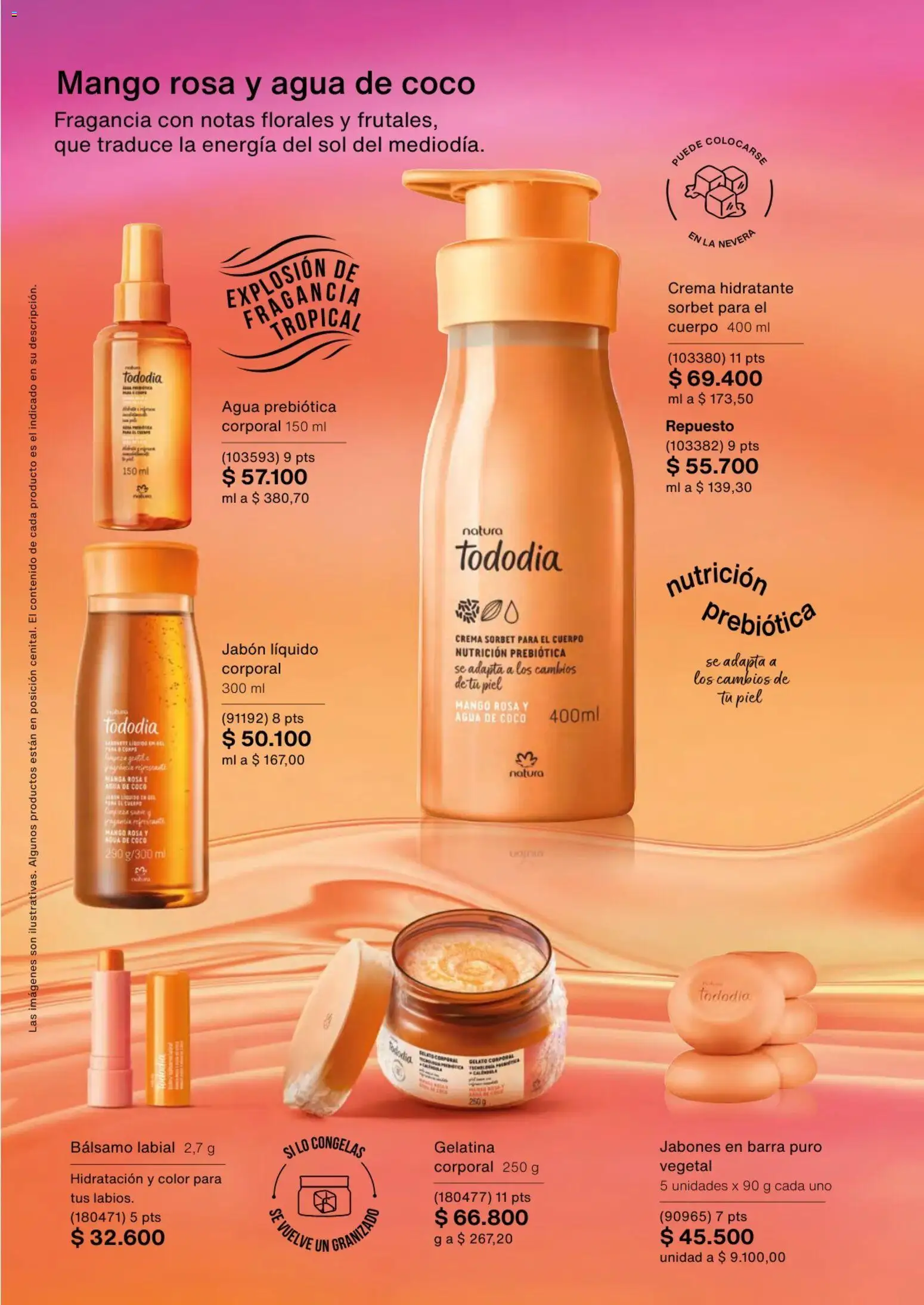 Natura revista - valida desde el 01/03/2026 | Página: 97 | Productos: Agua, Bálsamo, Mango, Coco