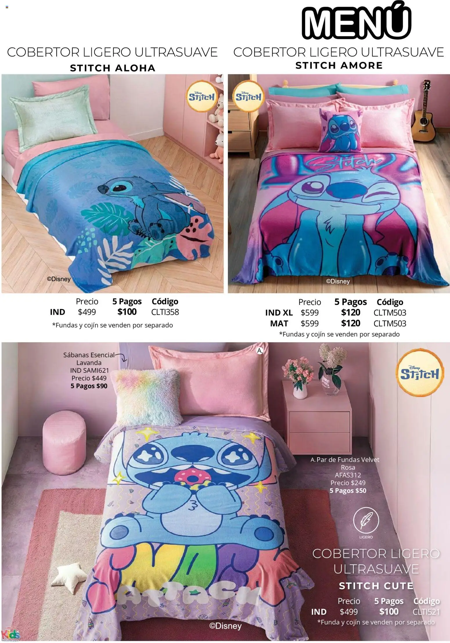 Nuevas ofertas de Colchas Concord válidas en toda la República Mexicana desde el 15/10/2026. ¡Encuentra las mejores ofertas en Colchas Concord catálogo Colección Infantil Para los más peques! | Página: 51