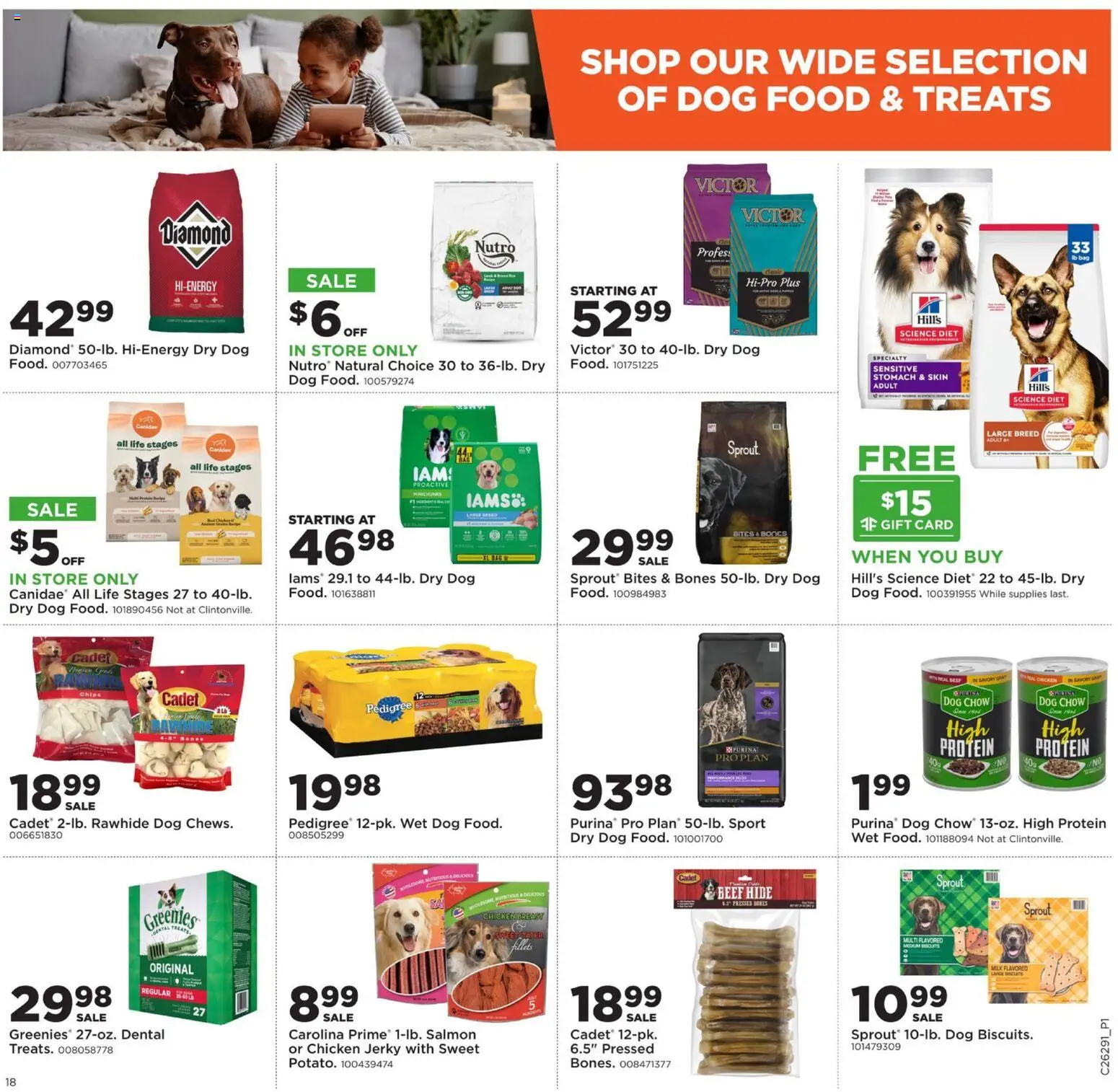 Mills Fleet Farm Weekly Ad - valid from 07/13/2026 | Page: 25 | Products: Dog Food, Milk, Beef, Bag