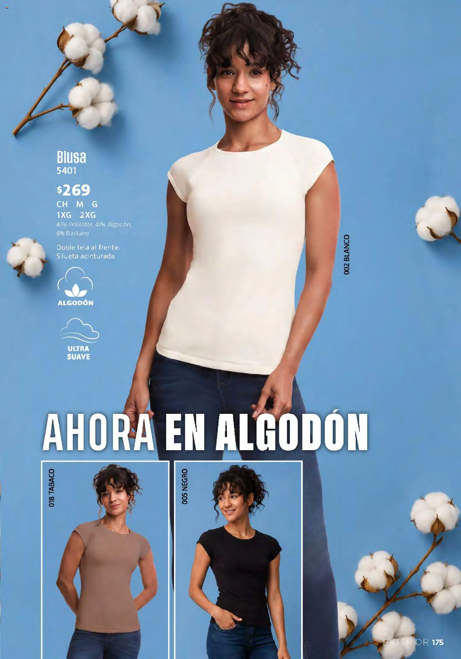 Nuevas ofertas de Ilusión válidas en toda la República Mexicana desde el 01/09/2026. ¡Encuentra las mejores ofertas en Ilusión catálogo Otoño! | Página: 177 | Productos: Blusa, Algodón