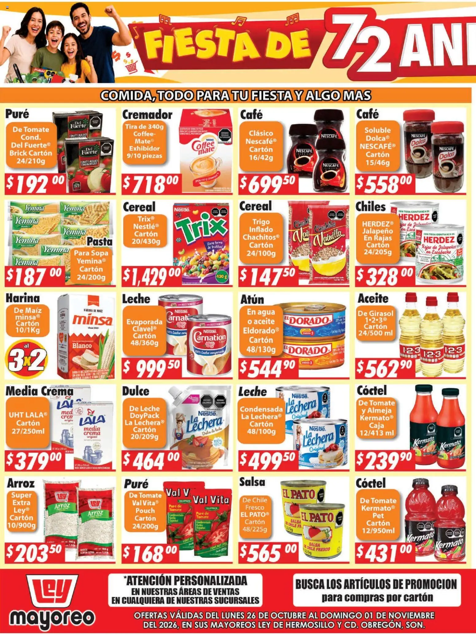 Nuevas ofertas de Casa Ley válidas en toda la República Mexicana desde el 26/10/2026. ¡Encuentra las mejores ofertas en Casa Ley folleto Hermosillo! | Página: 5
