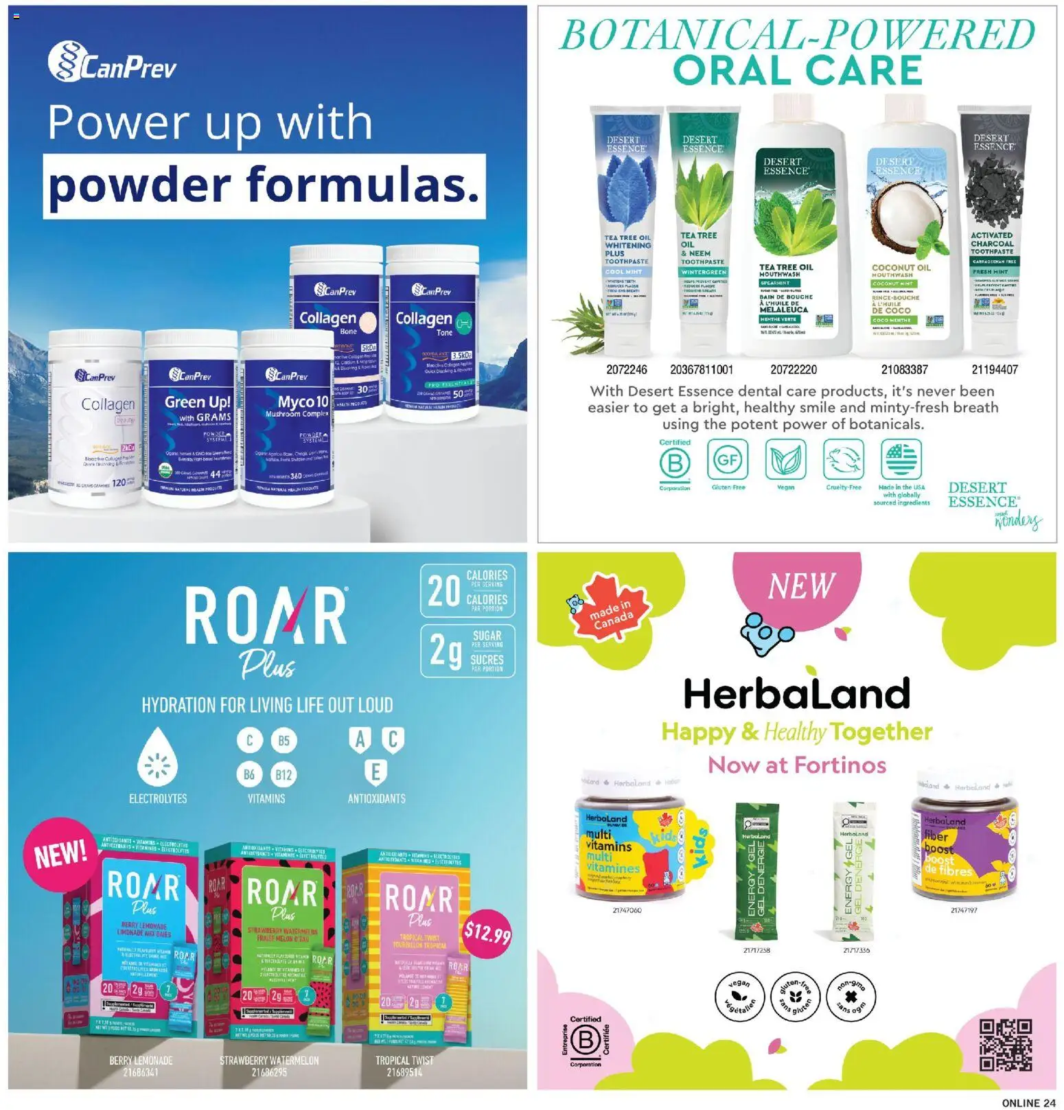 Fortinos flyer valid from Aug 6, 2026 | Page: 23 | Products: Powder, Toothpaste, Mouthwash, Oil