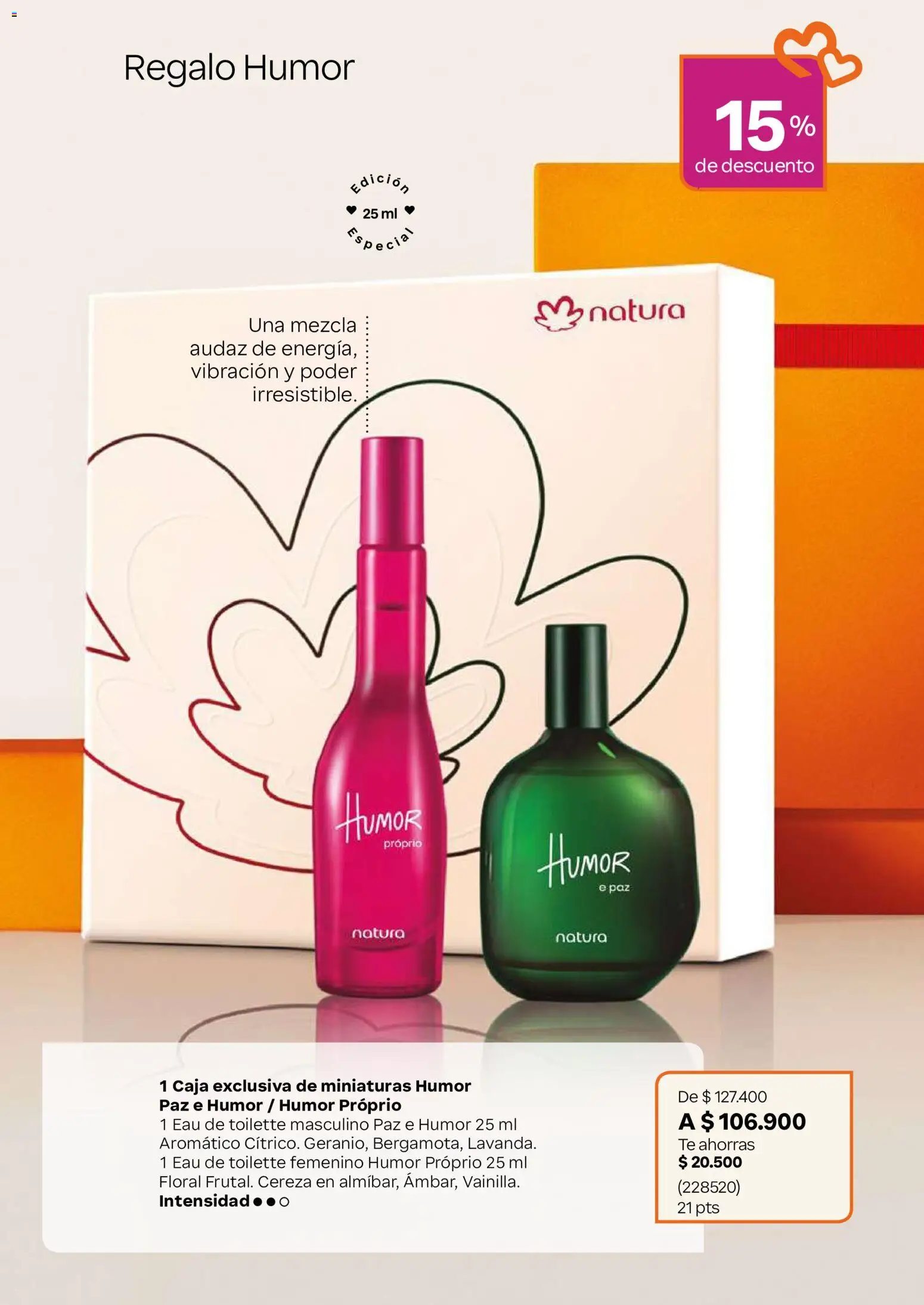 Natura revista - valida desde el 22/07/2026 | Página: 16 | Productos: Té, Caja, Eau de toilette