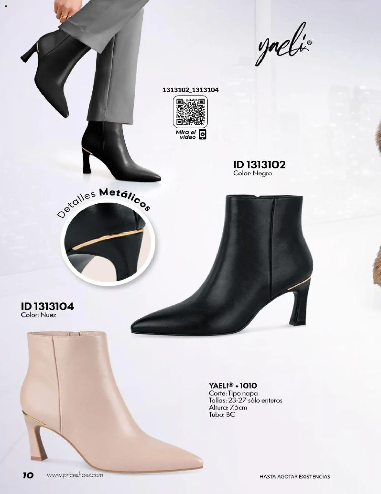 Nuevas ofertas de Price Shoes válidas en toda la República Mexicana desde el 20/10/2026. ¡Encuentra las mejores ofertas en Price Shoes catálogo Botines Basicos! | Página: 10
