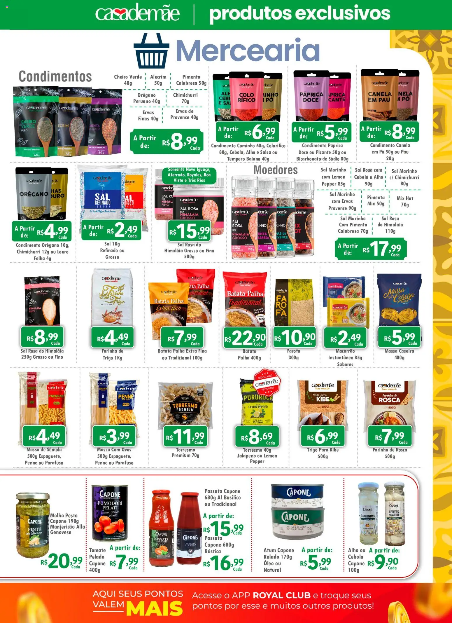 Royal Supermercados Folheto - válido de 25.05.2026 | Página: 3 | Produtos: Pó, Óleo, Carne, Farofa