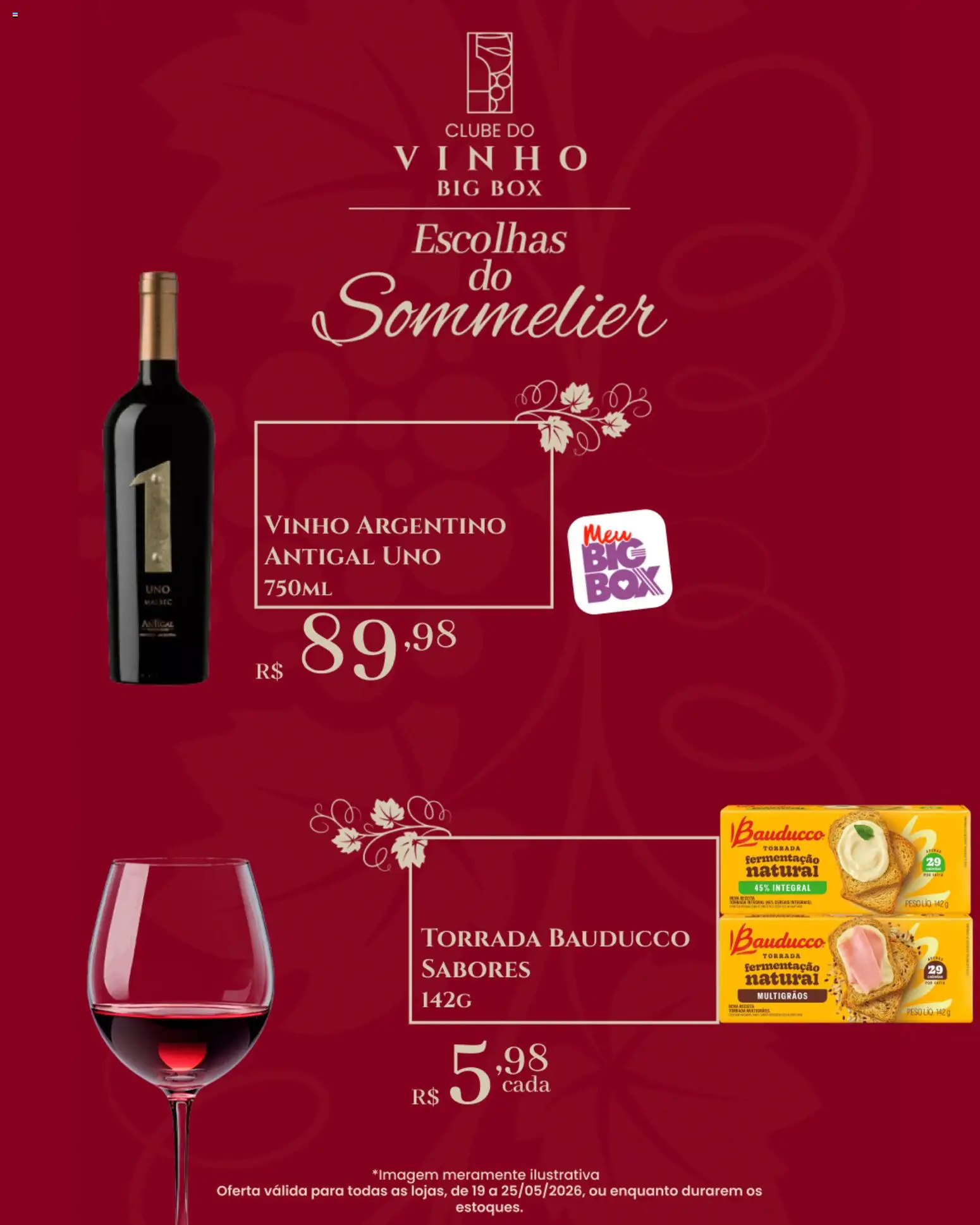 Big Box Folheto - válido de 19.05.2026 | Página: 9 | Produtos: Vinho