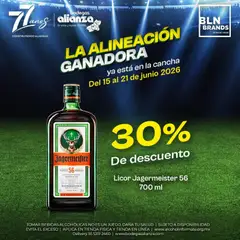 Vista previa de Bodegas Alianza catálogo La alineación ganadora, nuevo folleto de la tienda, válido en México a partir del 15.06.2026
