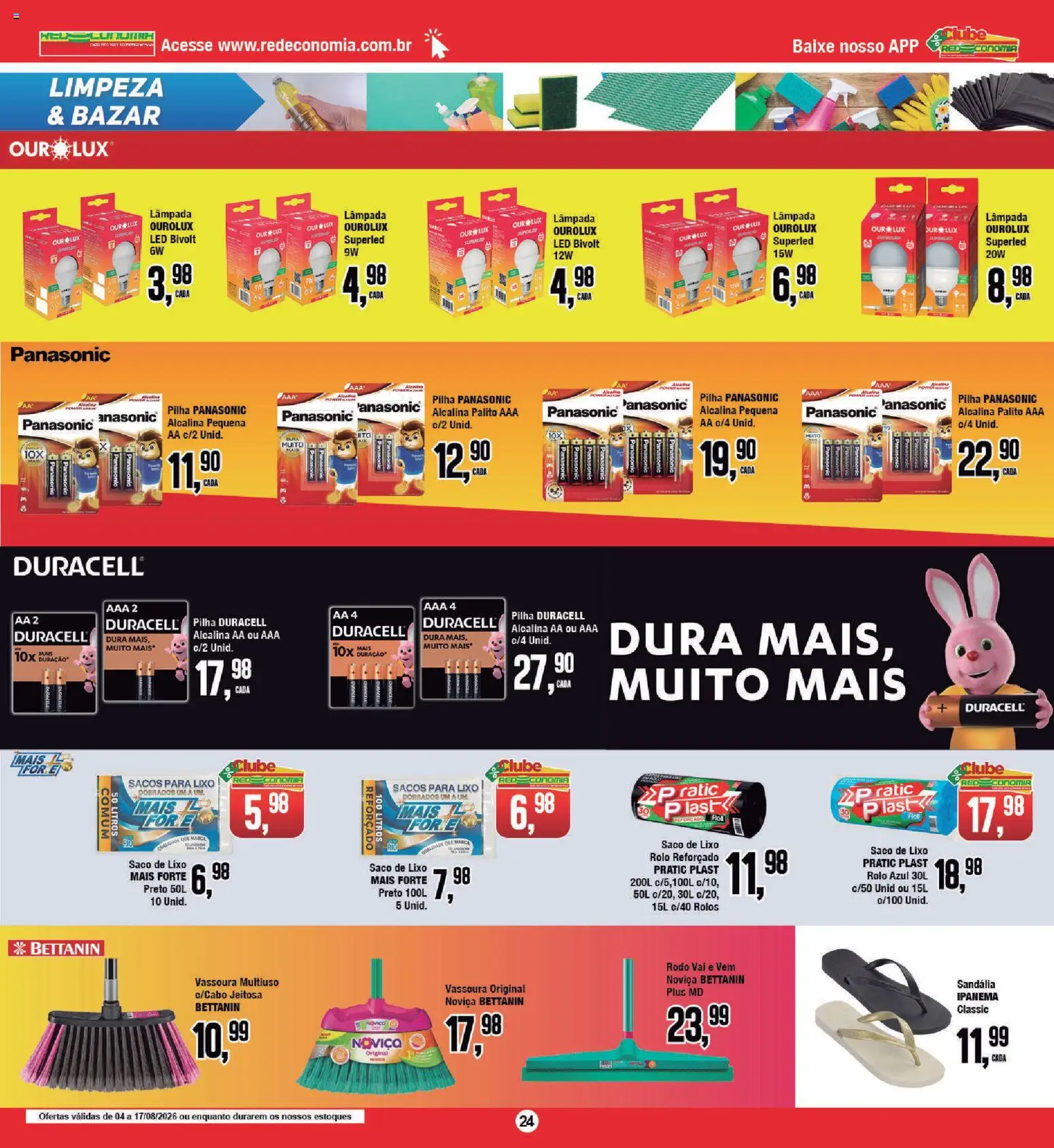 RedEconomia Folheto - válido de 04/08/2026 | Página: 24