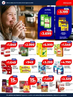 Vista previa Vital - Ofertas válido desde el 27/07/2026 | Página: 16 | Productos: Yerba, Polvo, Avena, Té