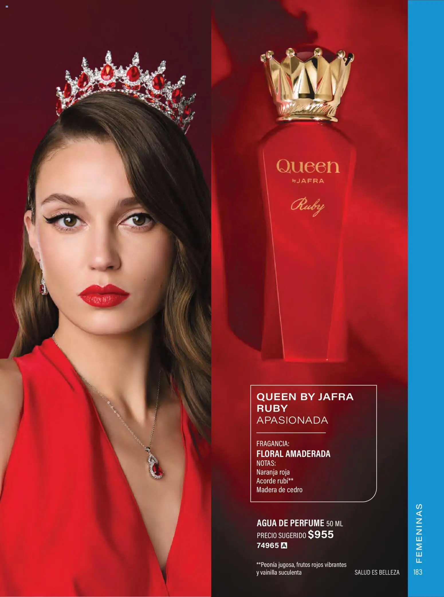 Nuevas ofertas de JAFRA válidas en toda la República Mexicana desde el 01/07/2026. ¡Encuentra las mejores ofertas en JAFRA catálogo Organizador de Ventas! | Página: 183 | Productos: Agua, Perfume, Fragancia