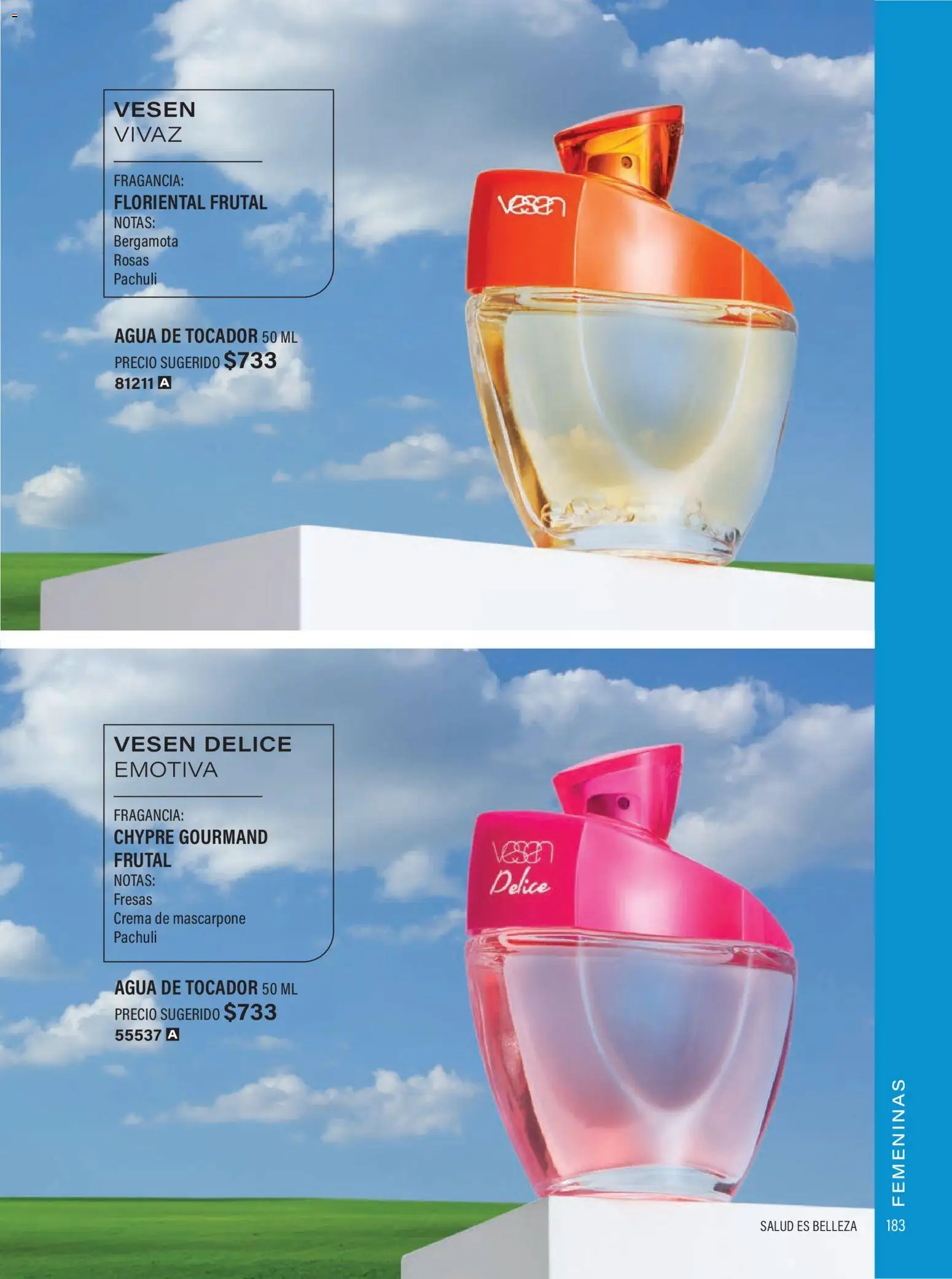 Nuevas ofertas de JAFRA válidas en toda la República Mexicana desde el 01/07/2026. ¡Encuentra las mejores ofertas en JAFRA catálogo Organizador de Ventas! | Página: 183 | Productos: Agua, Vainilla, Perfume, Fragancia