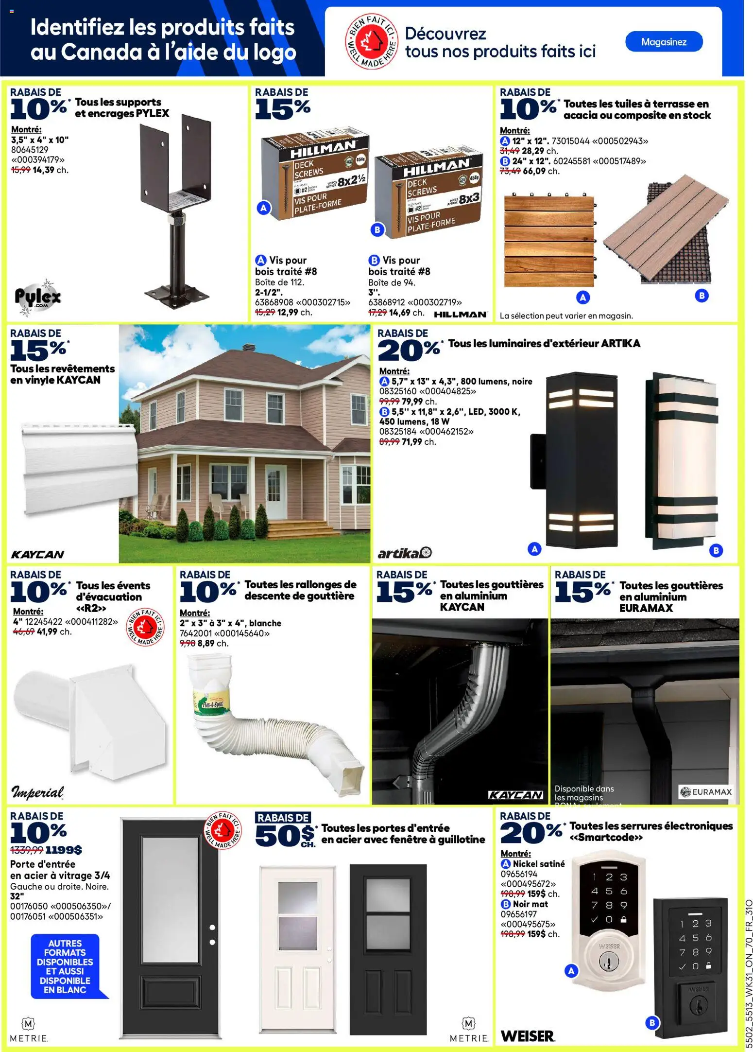 Rona flyer valid from Aug 27, 2026 | Page: 12