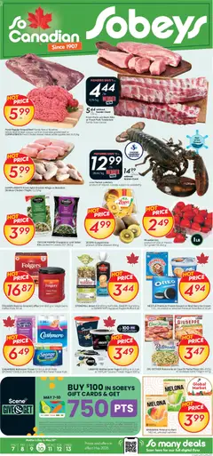 Preview of Sobeys weekly flyer / circulaire from shop Sobeys valid from 07.05.2026