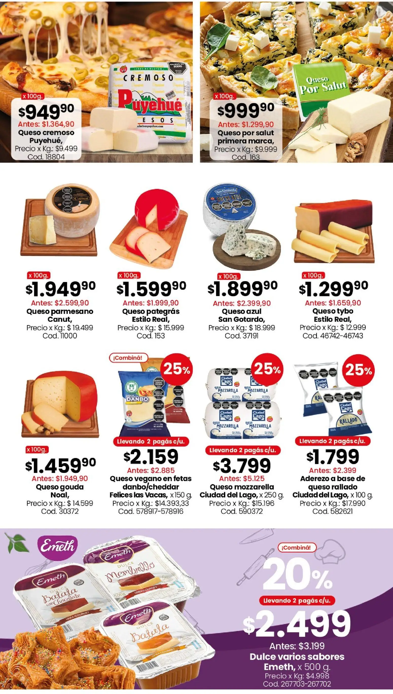 Coto - Ofertas │ válido desde el 01/08/2026 | Página: 8 | Productos: Batata, Aderezo, Queso, Chocolate