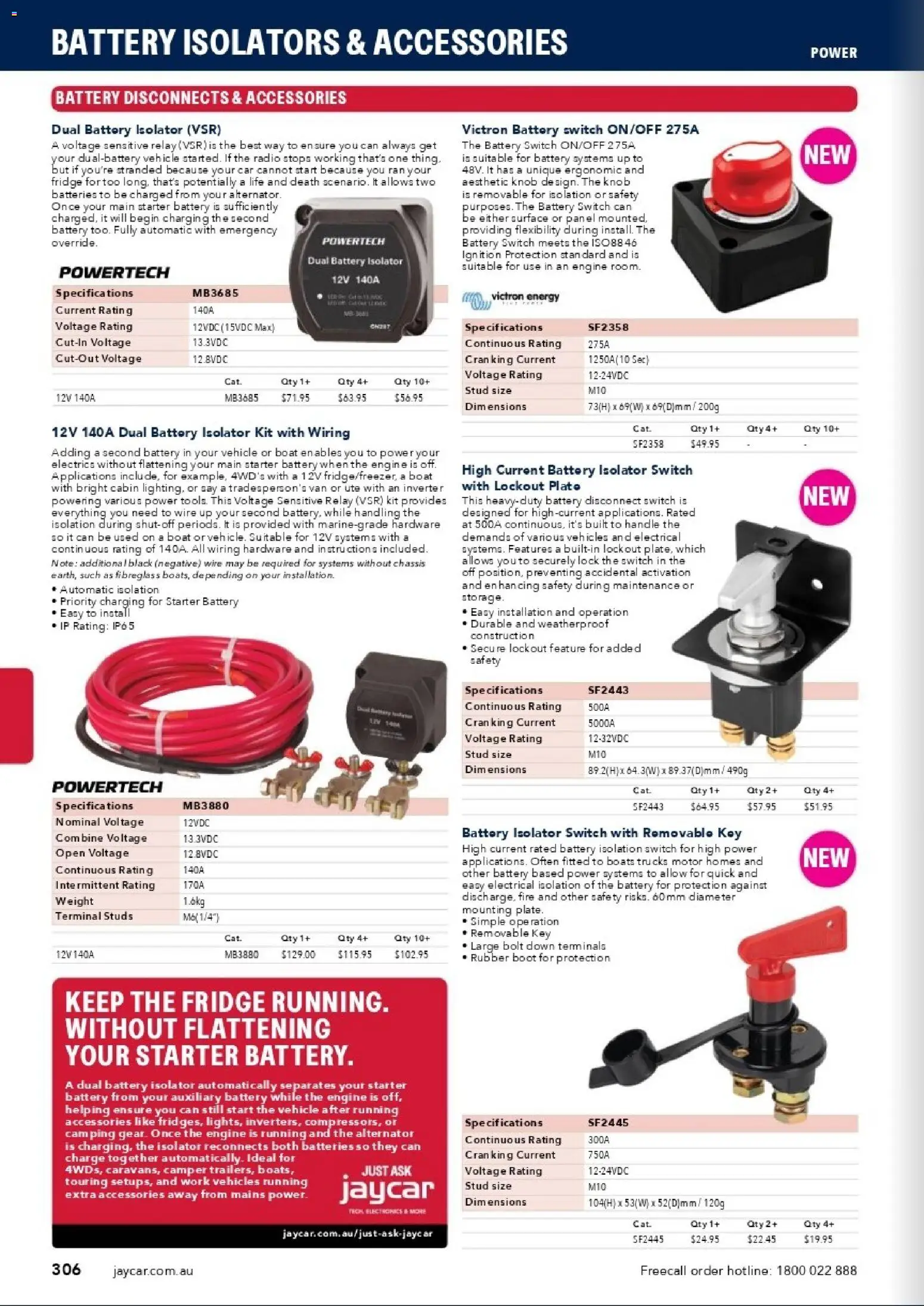 Jaycar catalogue - valid from 31/08/2026 | Page: 304 | Products: Battery, Ergonomic, Batteries, Radio