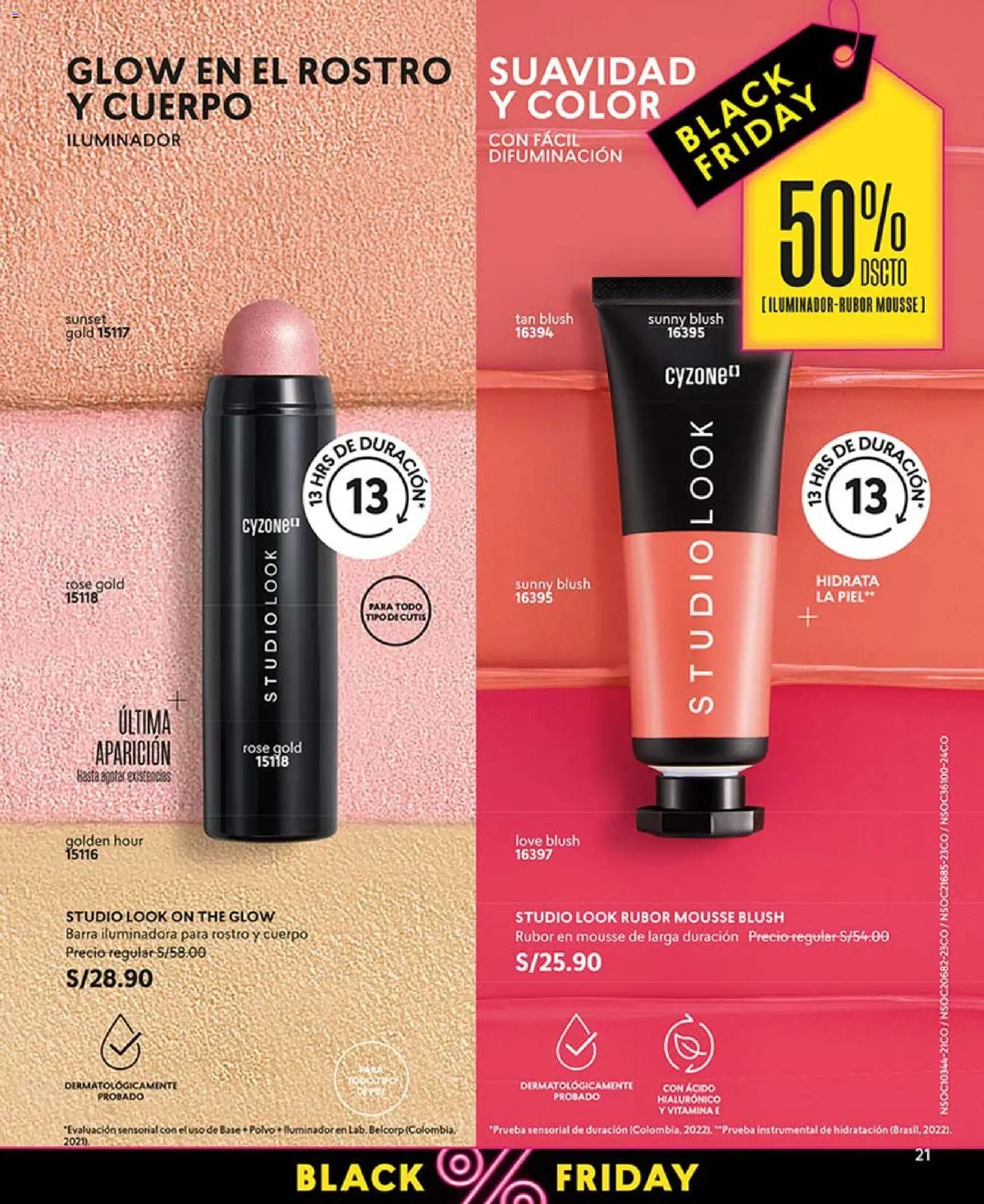 Catálogo CyZone válido desde 03/10/2026 | Página: 23 | Productos: Rubor