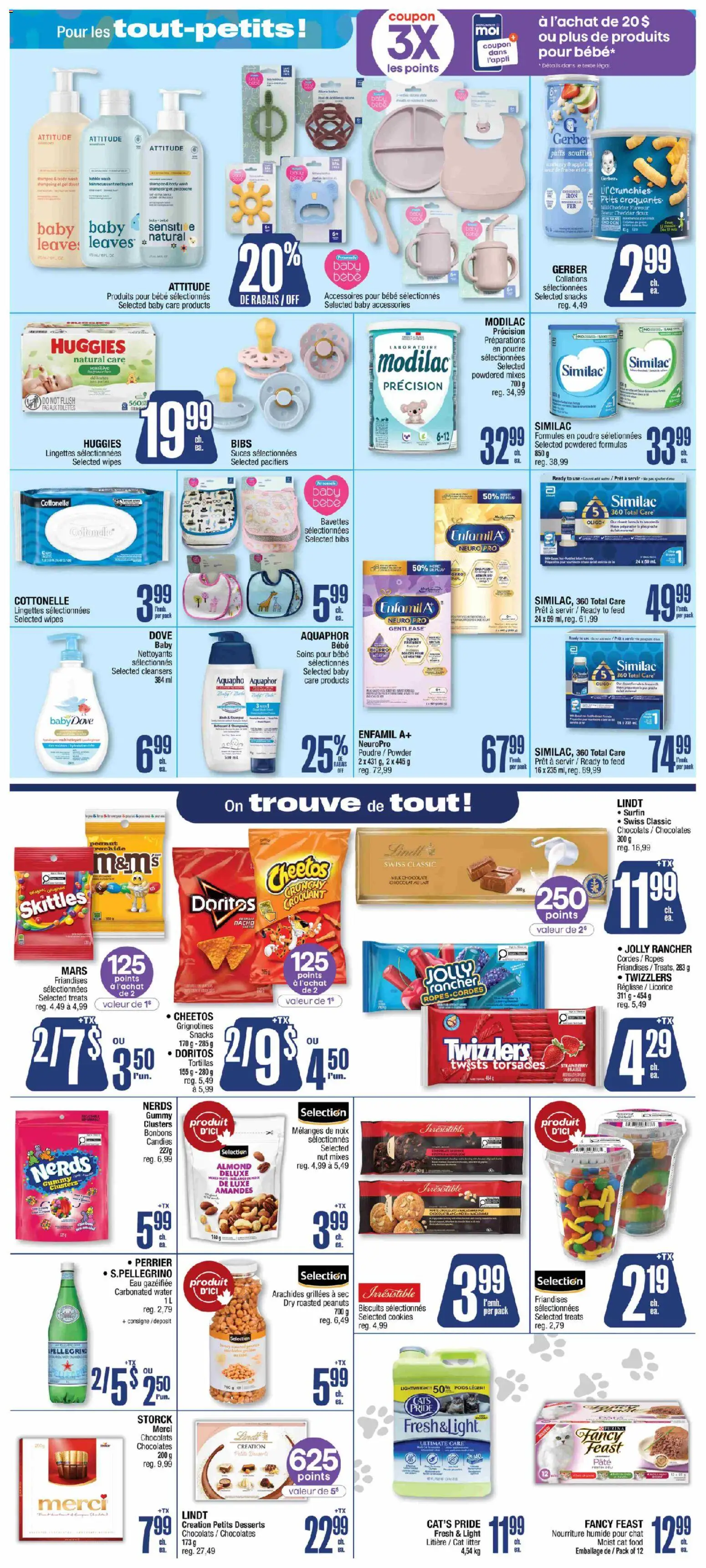 Jean Coutu flyer valid from Sep 10, 2026 | Page: 6 | Products: Candies, Nuts, Pâté, Iron