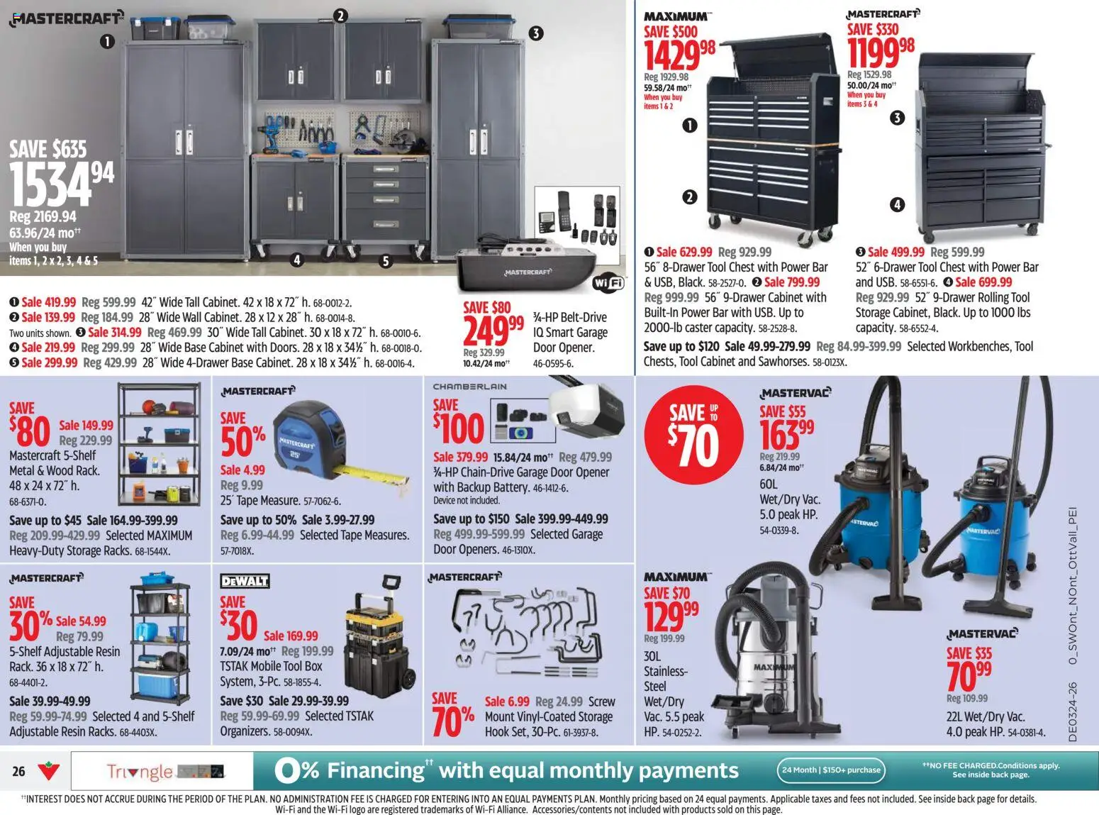 Canadian Tire flyer valid from 11.06.2026 | Page: 26 | Products: Cabinet, Box