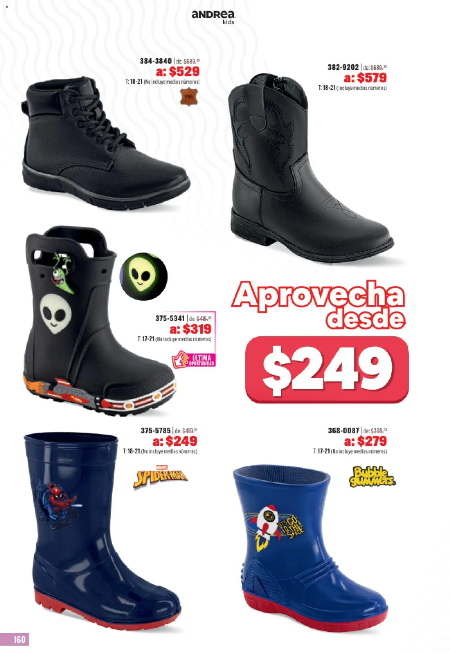 Nuevas ofertas de Andrea válidas en toda la República Mexicana desde el 31.05.2026. ¡Encuentra las mejores ofertas en Andrea catálogo Outlet! | Página: 160