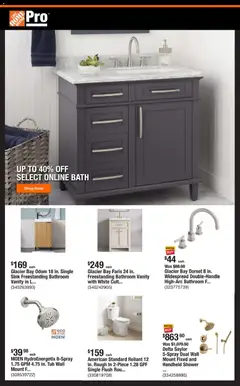 Preview of Home Depot weekly ads valid from 10/05/2026