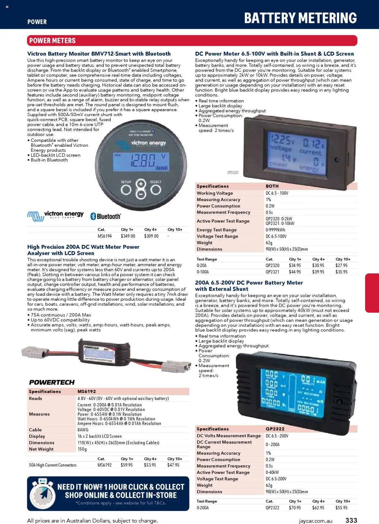 Jaycar catalogue - valid from 09/07/2025 | Page: 333 | Products: Battery, Charger, Weight, Screen