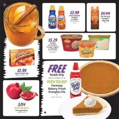 Preview of Fareway weekly ads valid from 09/28/2026 | Page: 14 | Products: Bakery, Yogurt, Cream, Pumpkin Pie