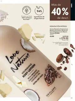 Vista previa de Oriflame campaña 9 2026, nuevo folleto de la tienda, válido en México a partir del 20/06/2026 | Página: 123 | Productos: Crema, Aceite, Cacao, Body