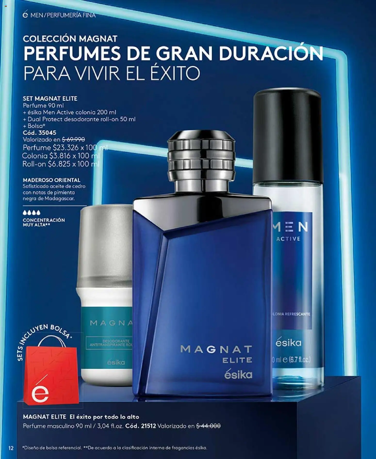 Catálogo Ésika Campaña x │ válido desde el 29.04.2026 | Página: 12 | Productos: Pimienta, Desodorante, Antitranspirante, Aceite