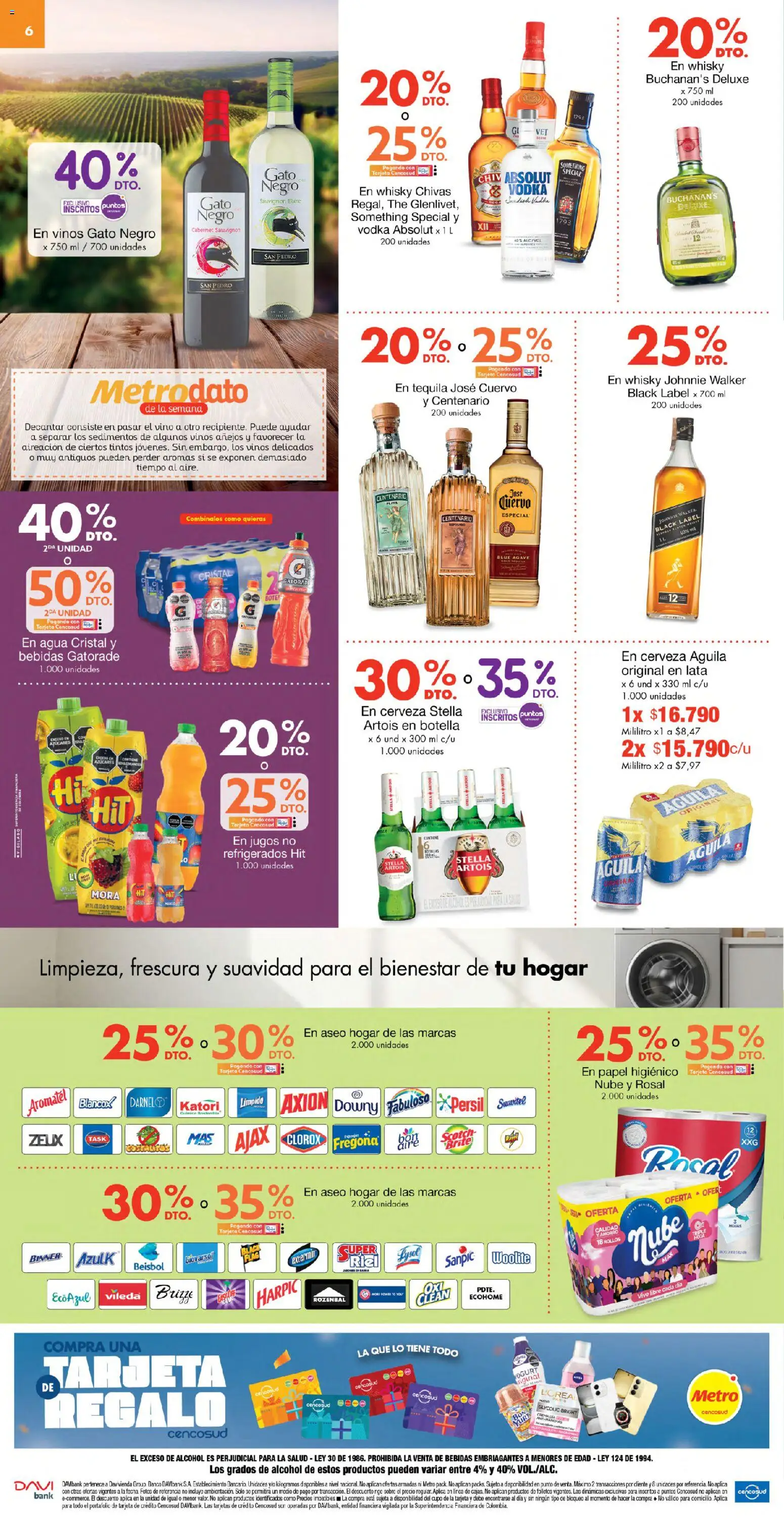 Metro revista - valida desde el 16/10/2026 | Página: 6