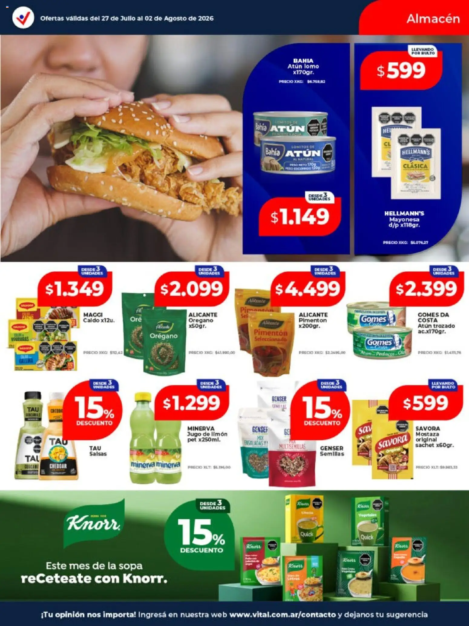 Vital - Ofertas │ válido desde el 27/07/2026 | Página: 15