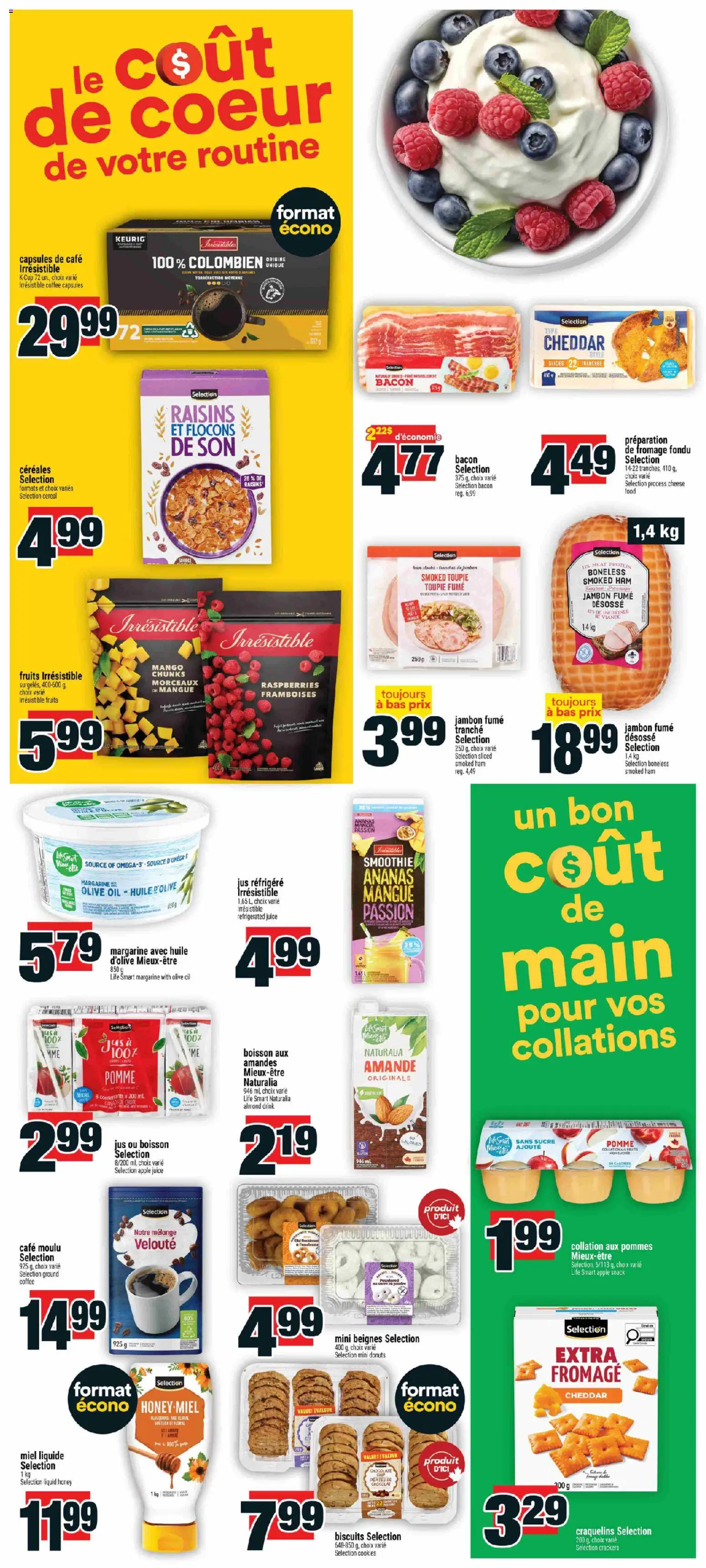 Super C flyer valid from Sep 3, 2026 | Page: 2 | Products: Apple juice, Margarine, Smoothie, Food