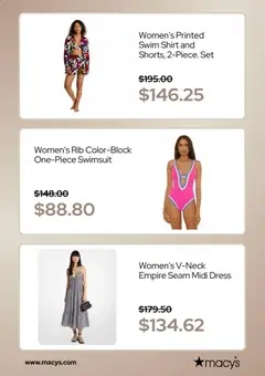 Preview of Macy's weekly ads valid from 10.05.2026 | Page: 2 | Products: Shirt, Dress