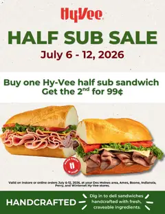Preview of HyVee weekly ads valid from 07/06/2026