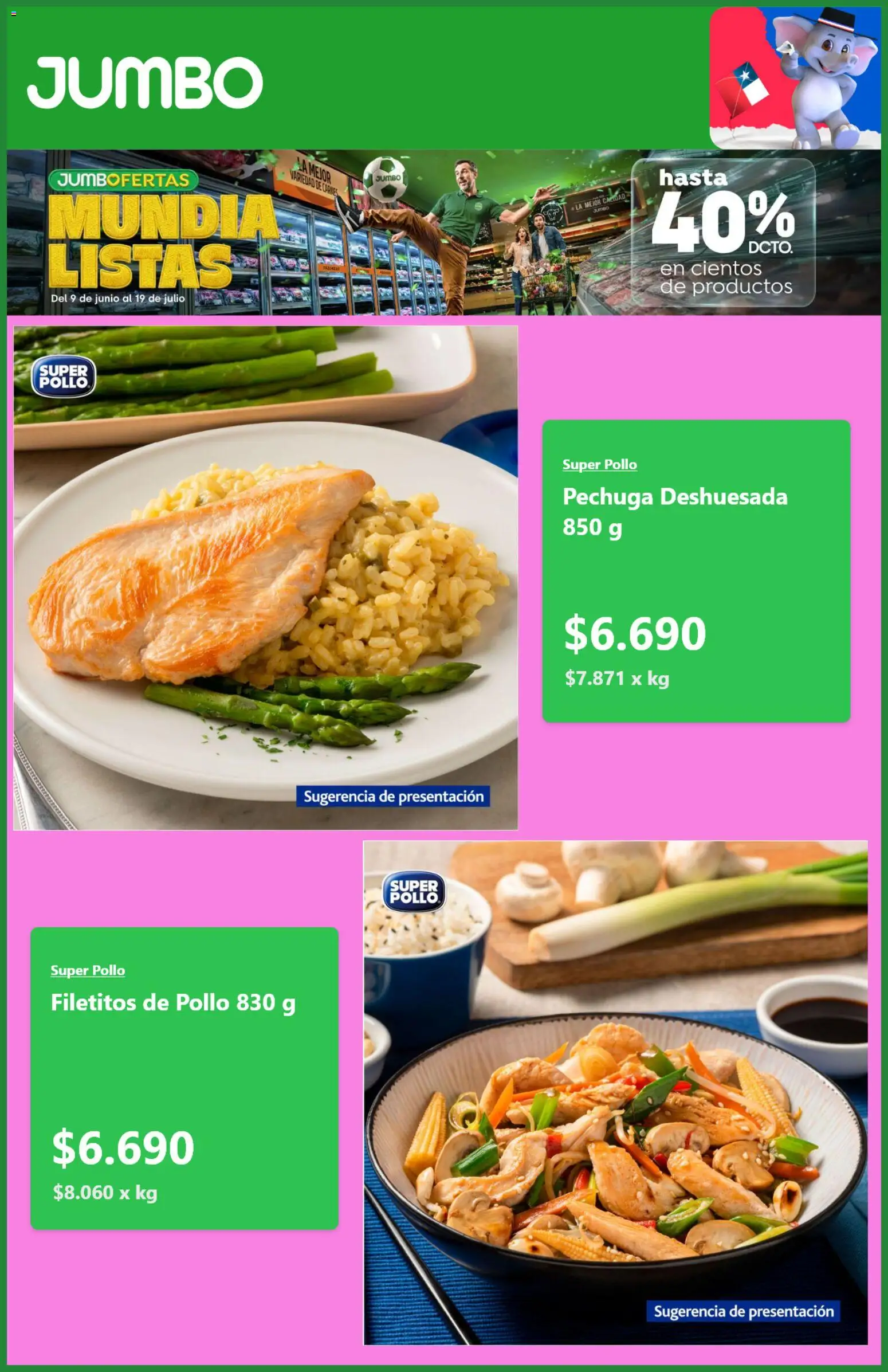 Jumbo Ofertas │ válido desde el 11.07.2026 | Página: 5 | Productos: Pollo