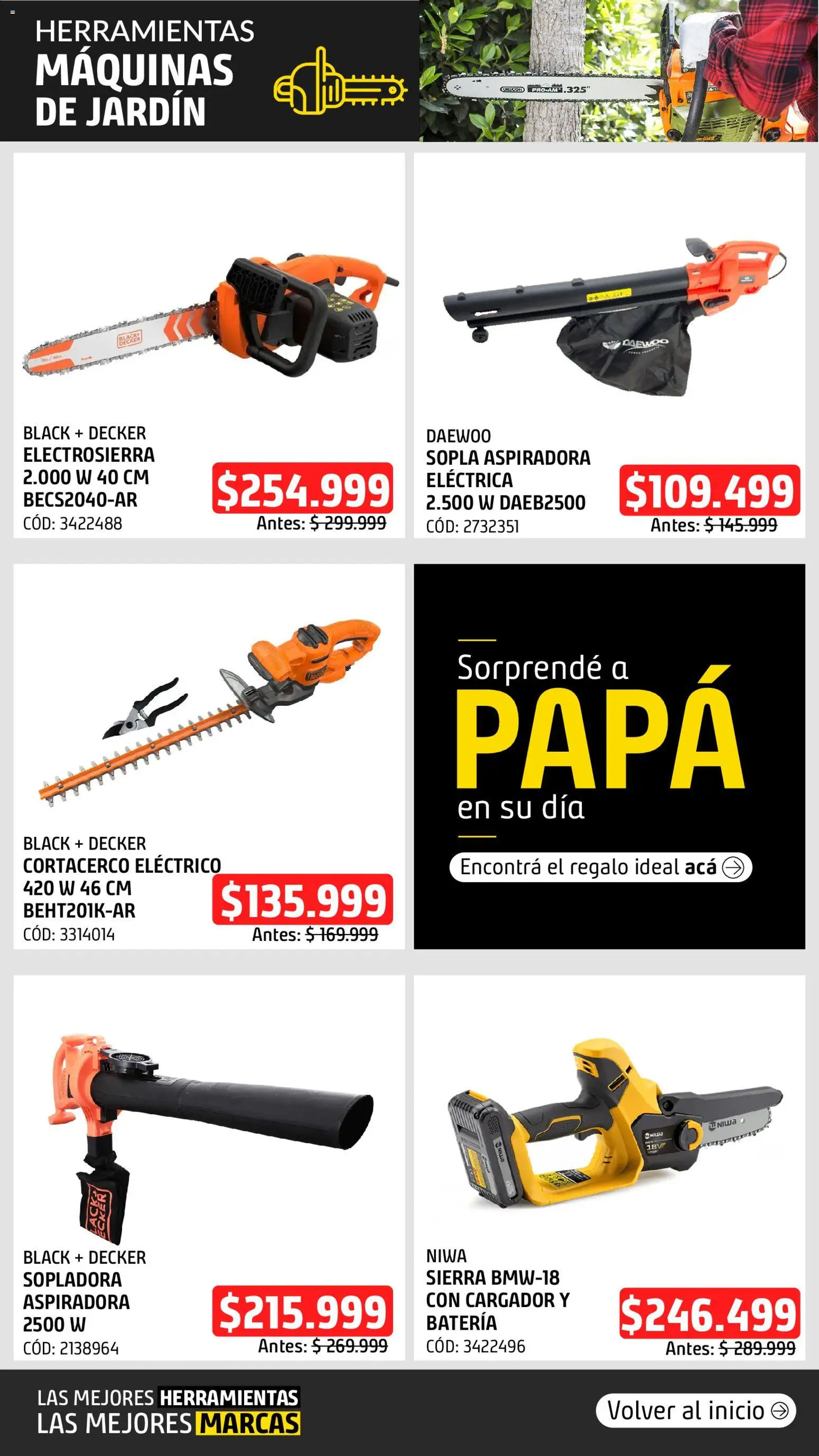 Sodimac catálogo │ válido desde el 16.06.2026 | Página: 13 | Productos: Aspiradora, Batería, Papa, Cargador