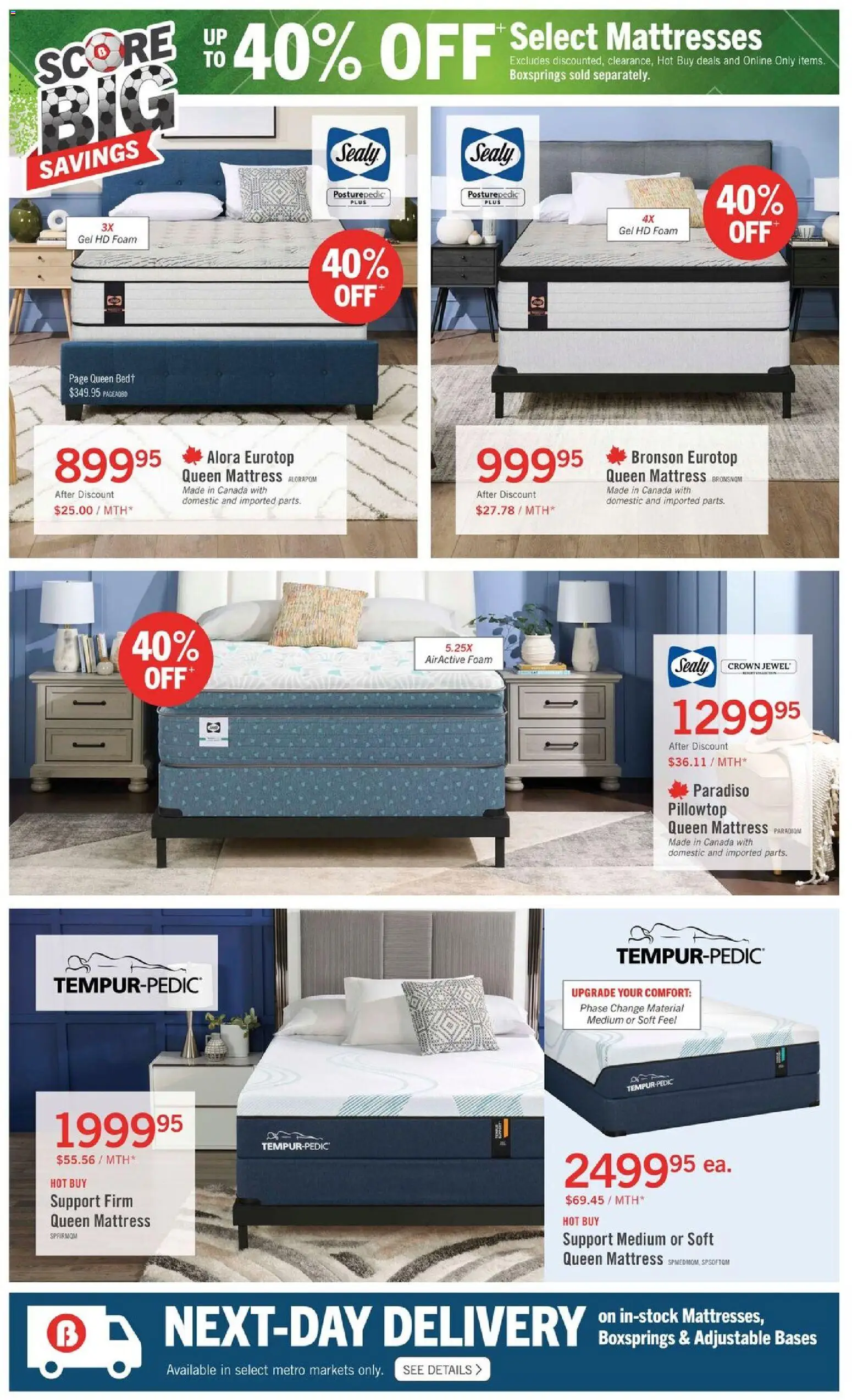 The Brick flyer valid from 05.06.2026 | Page: 5 | Products: Bed, Mattress