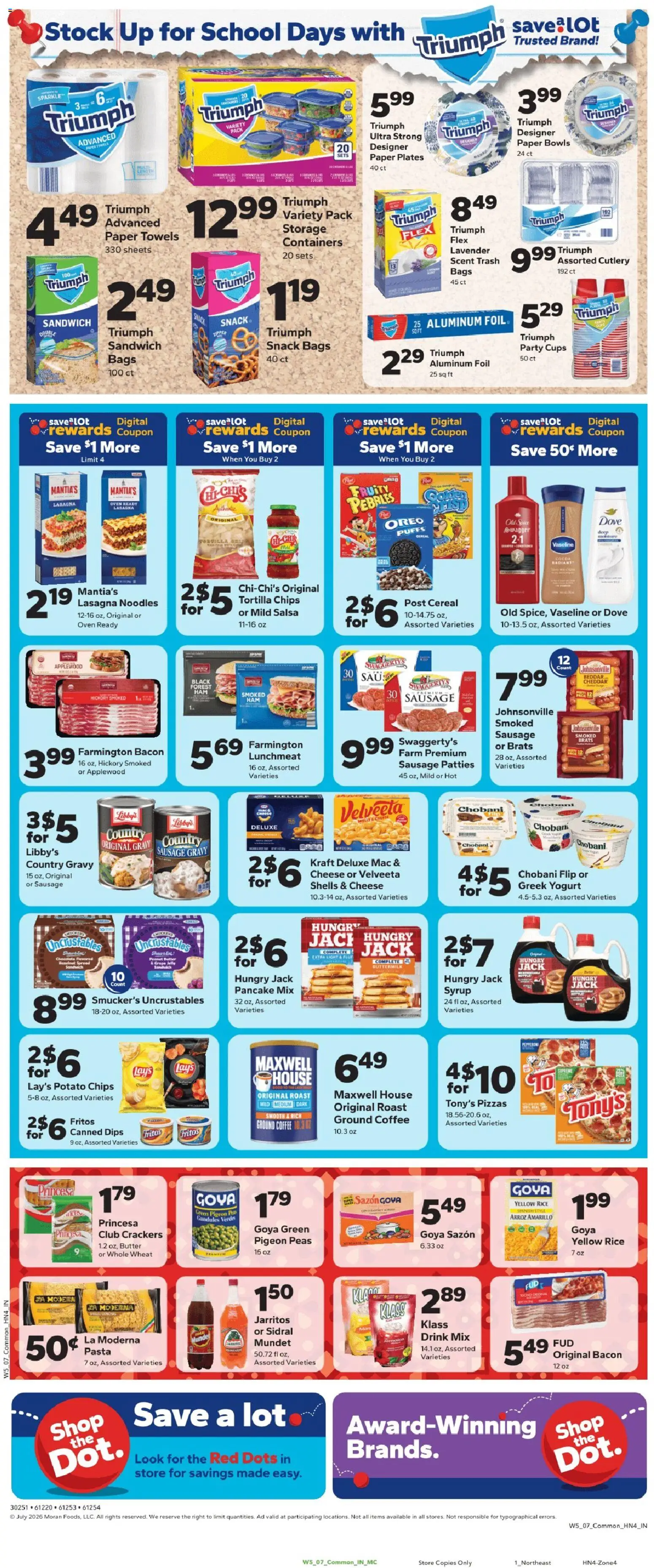 Save a Lot - Weekly Ad - valid from 07/29/2026 | Page: 2