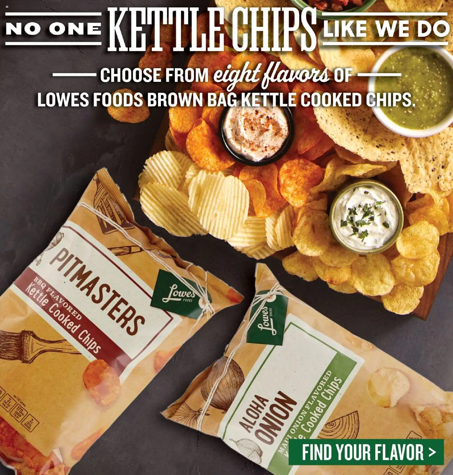 Lowes Foods Weekly Ad - valid from 07/15/2026 | Page: 9 | Products: Chips, Onion, Bag, Kettle