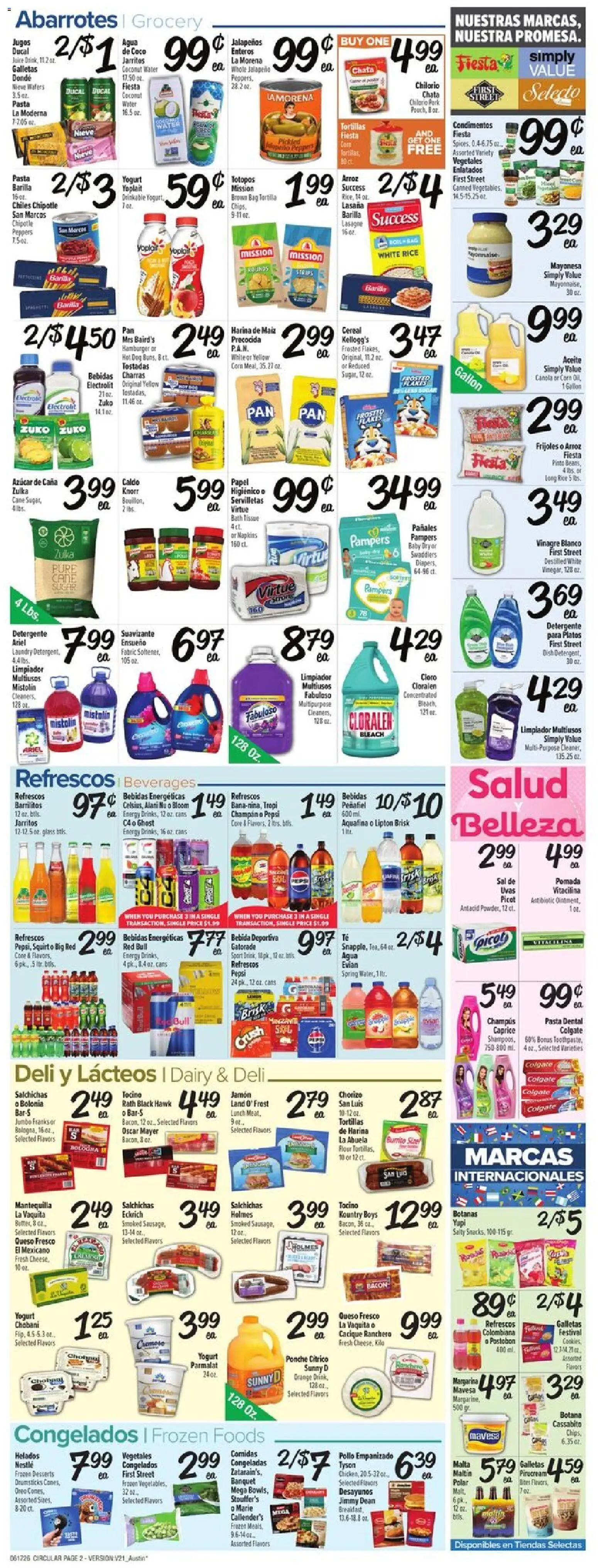 Fiesta Mart Weekly Ad - valid from 17.06.2026 | Page: 2 | Products: Corn, Bath, Rice, Cookies