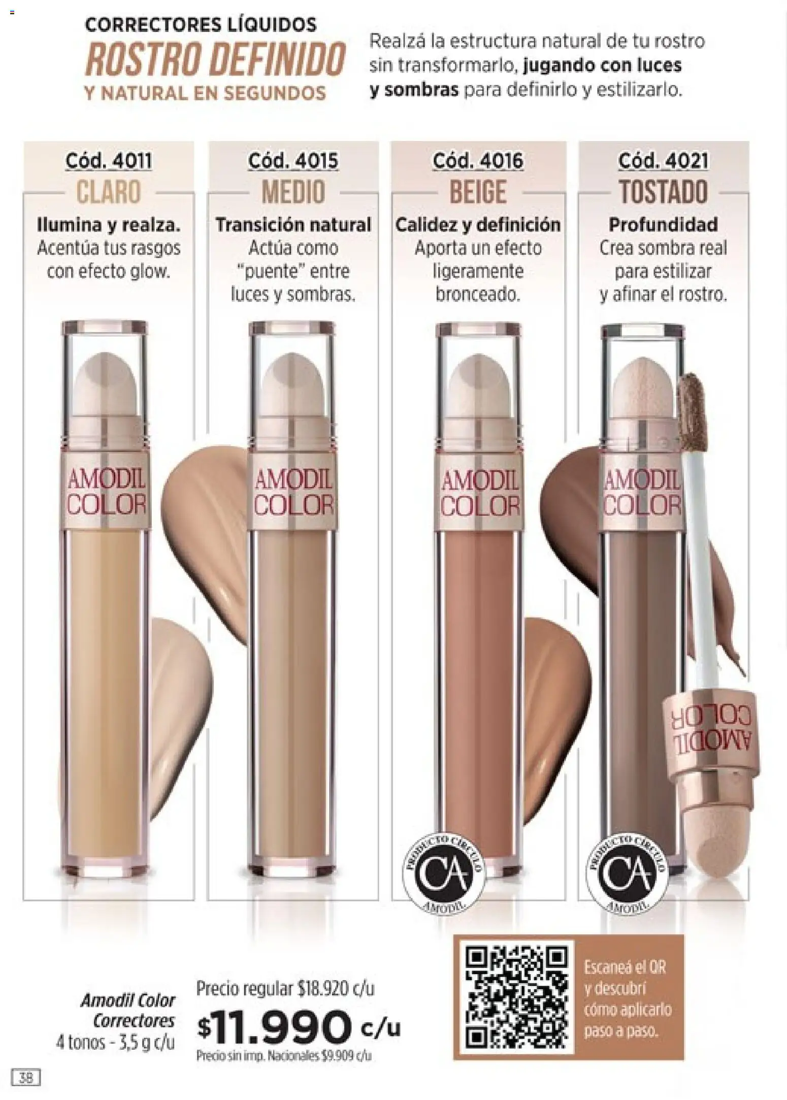 Amodil - Campaña 11 │ válido desde el 01.07.2026 | Página: 38 | Productos: Sombra