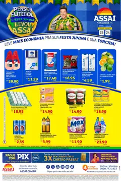 Assaí Atacadista ofertas - DF - Pré-Visualização do folheto da loja Assaí Atacadista, válido de 23.05.2026
