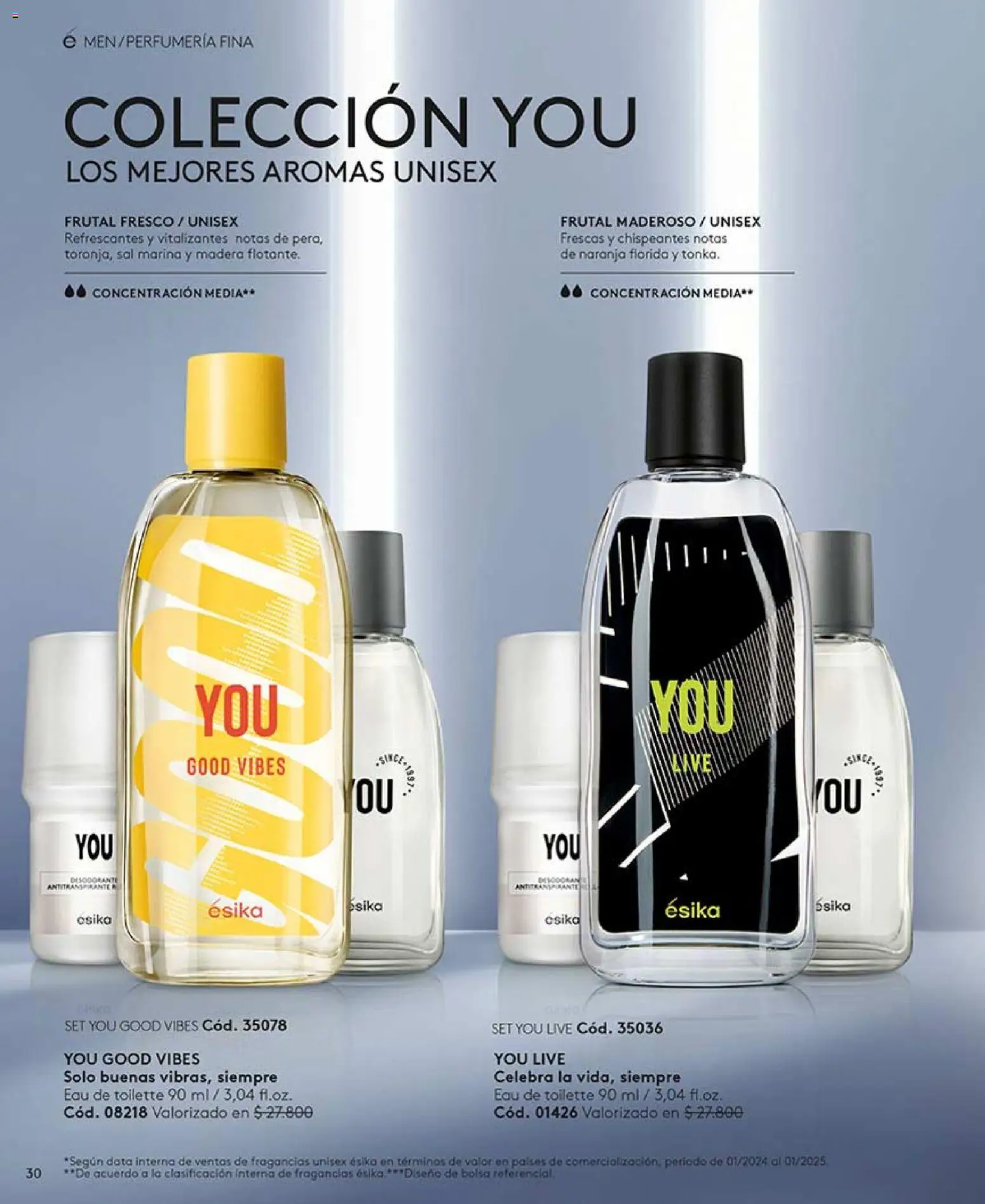 Catálogo Ésika Campaña 9 │ válido desde el 17.05.2026 | Página: 34 | Productos: Sal, Bolsa, Eau de toilette
