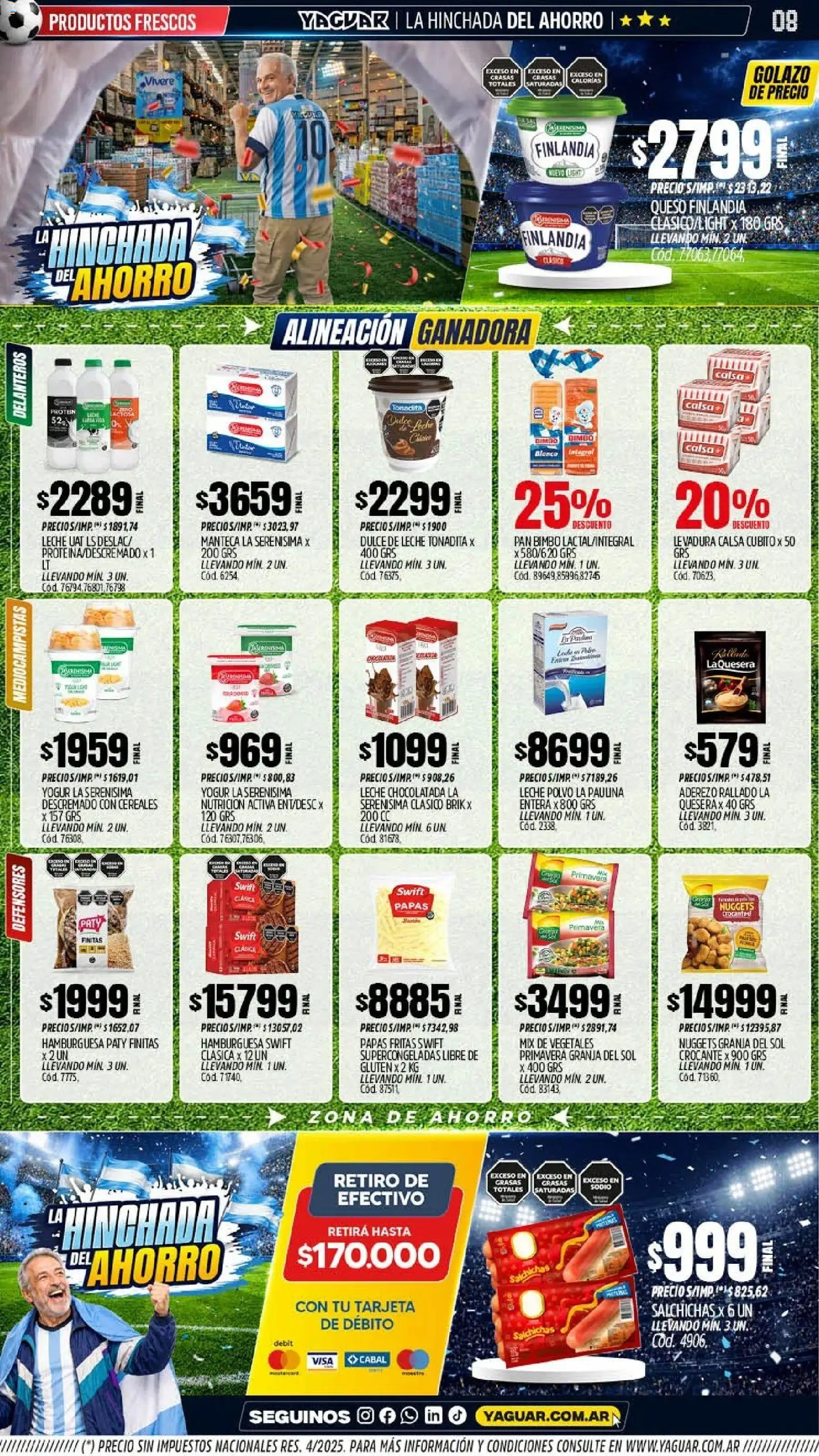 Yaguar - Oferta Semanal Chaco │ válido desde el 22/06/2026 | Página: 7