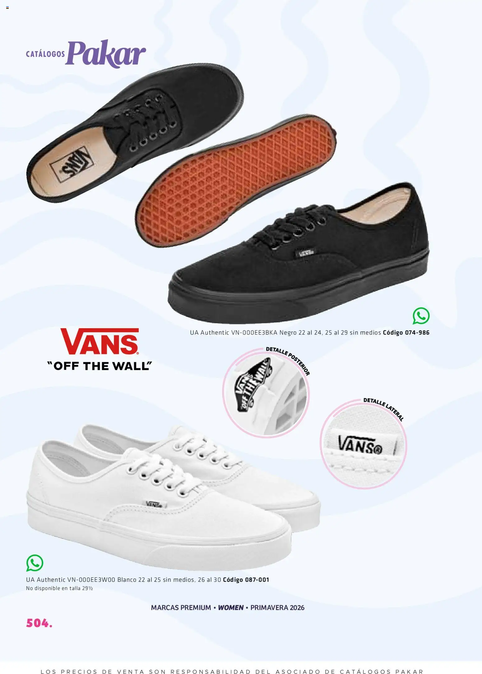 Nuevas ofertas de SC Pakar válidas en toda la República Mexicana desde el 27.02.2026. ¡Encuentra las mejores ofertas en SC Pakar catálogo Premium Women! | Página: 504