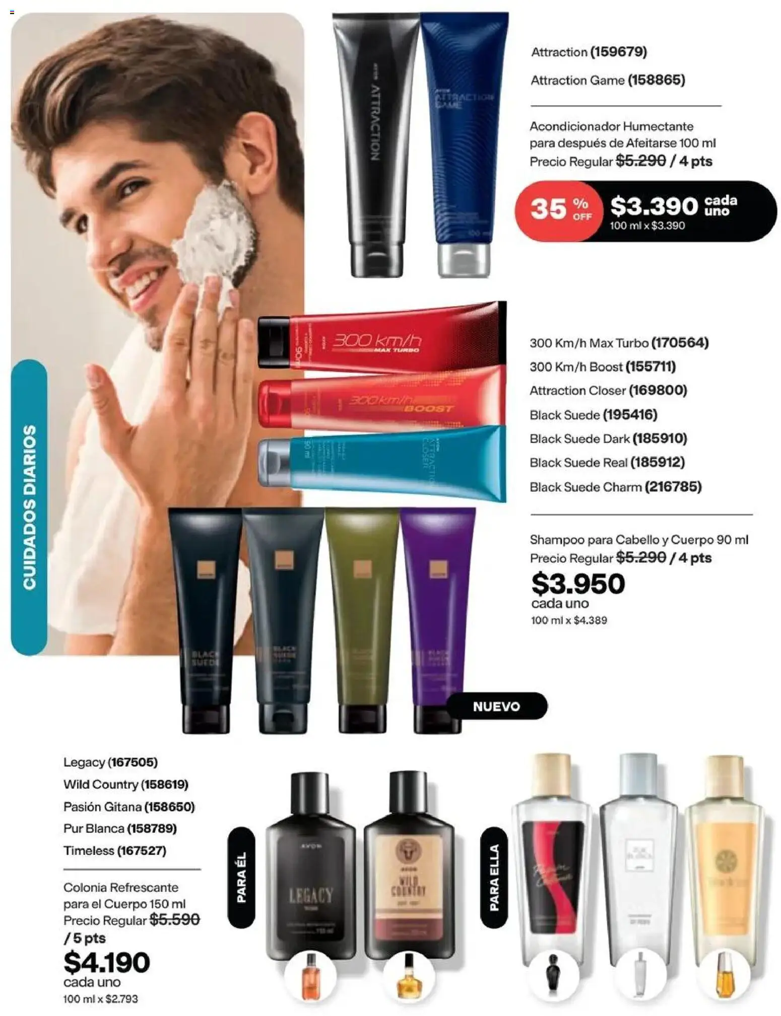 Catálogo Avon Campaña 14 │ válido desde el 15.09.2026 | Página: 115 | Productos: Acondicionador, Shampoo
