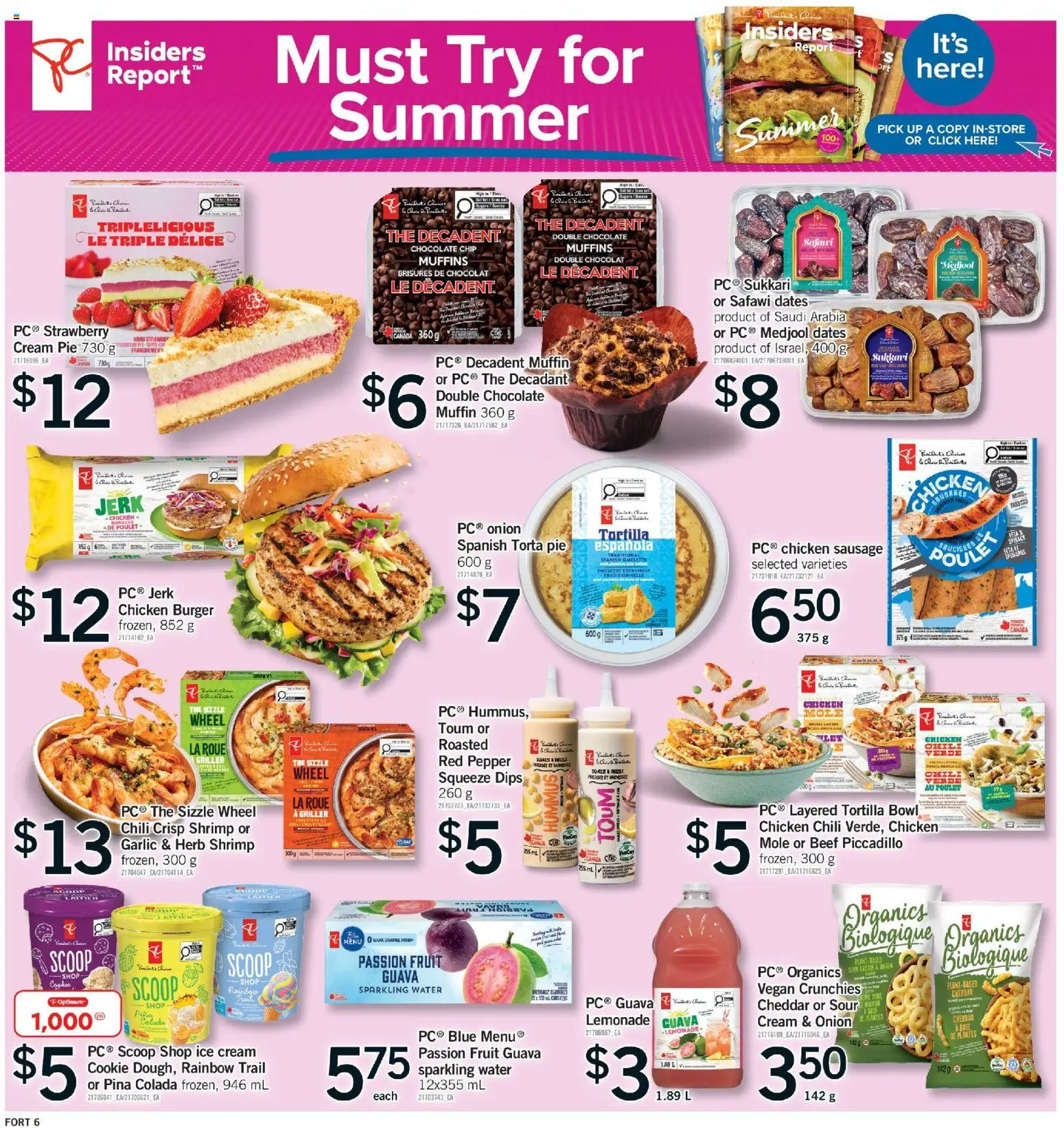 Fortinos flyer valid from 14.05.2026 | Page: 7 | Products: Beef, Cream, Ice cream, Chicken