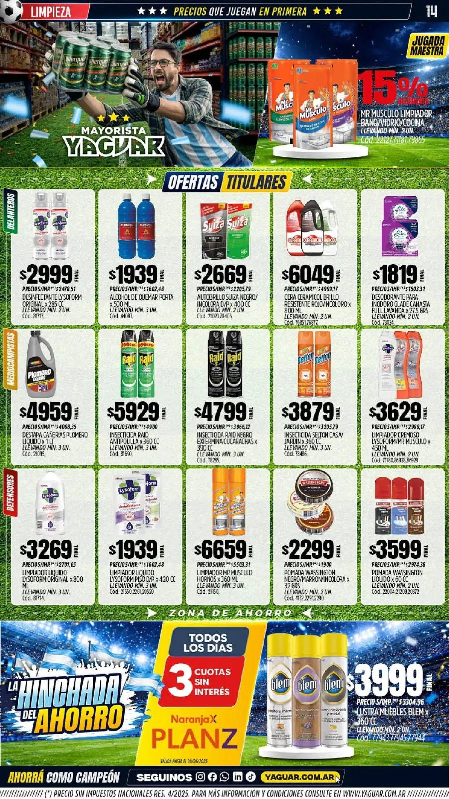 Yaguar - Oferta Semanal San Juan │ válido desde el 22/06/2026 | Página: 14