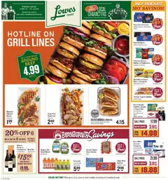 Preview of Lowes Foods weekly ads valid from 10.06.2026