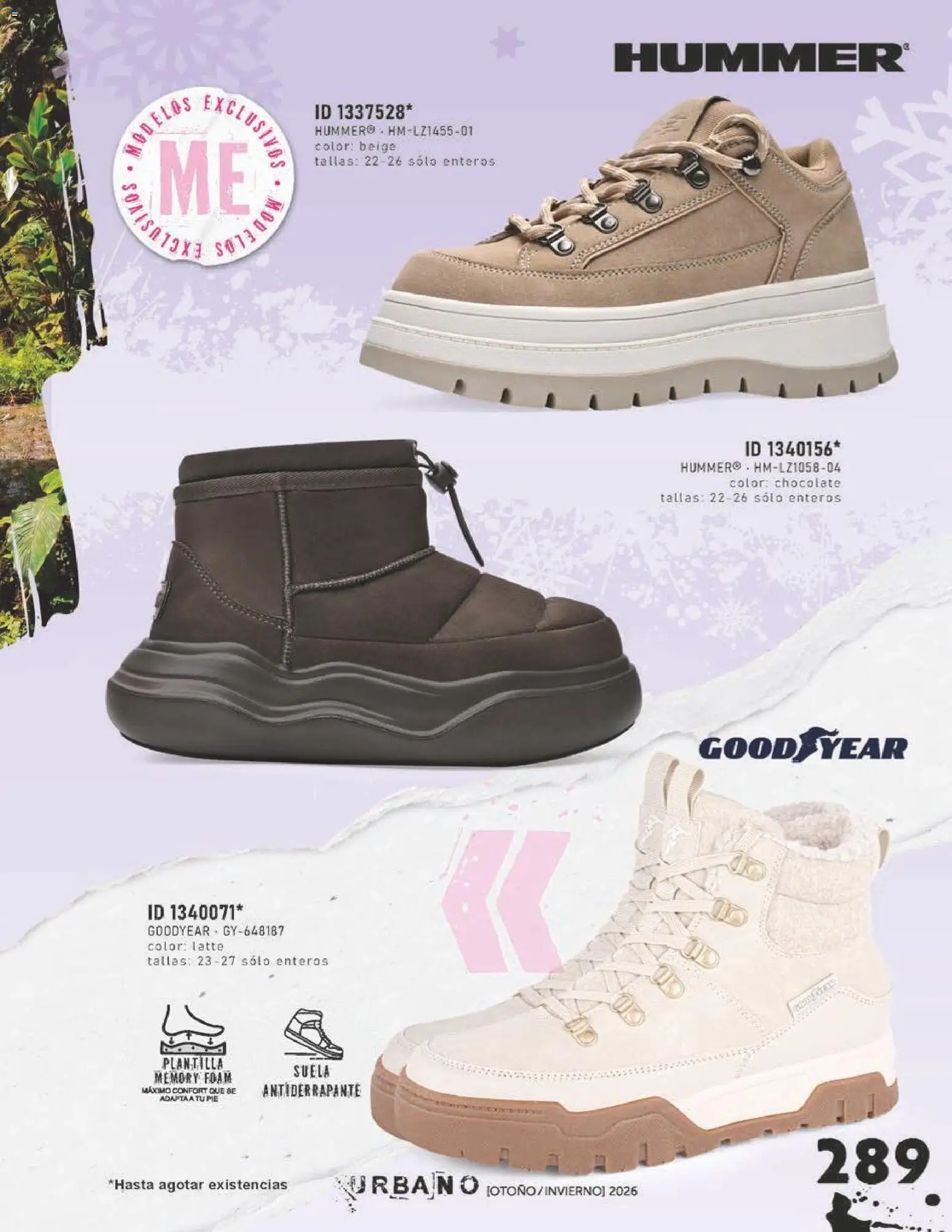 Nuevas ofertas de Price Shoes válidas en toda la República Mexicana desde el 31/07/2026. ¡Encuentra las mejores ofertas en Price Shoes catálogo Urbano! | Página: 289 | Productos: Chocolate