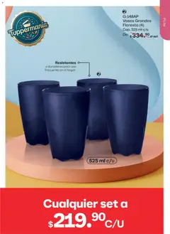 Vista previa de Tupperware catálogo, nuevo folleto de la tienda, válido en México a partir del 13/07/2026 | Página: 93 | Productos: Mesa, Vasos